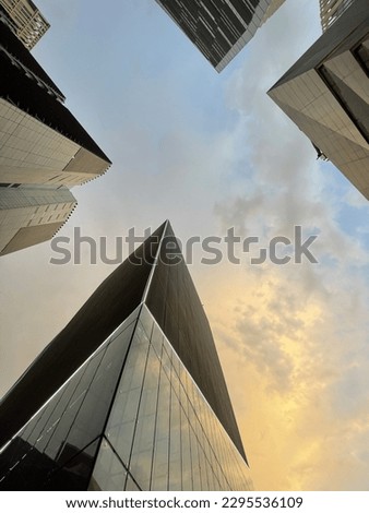 KAFD - King Abdullah Financial District Buildings  Royalty-Free Stock Photo #2295536109