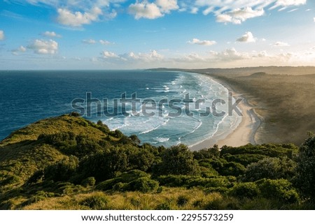 Arakwal National Park, Cape Byron, the most easterly point of mainland Australia, Byron Bay, New South Wales, Australia. Royalty-Free Stock Photo #2295573259