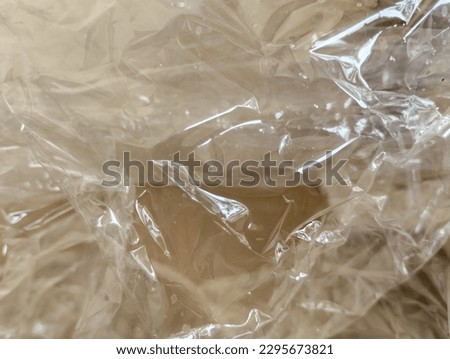 messy crumpled plastic background looks cool