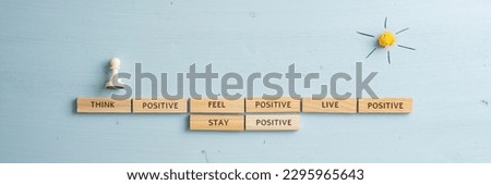 Conceptual image of positive mindset and influence of the mind on ones life.  Royalty-Free Stock Photo #2295965643