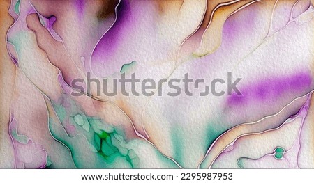Abstract colorful unique background. Modern Art. Watercolor mixed background. Pink abstract cloud texture. Fluid Art for modern banners, websites, basic graphic design.