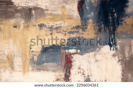 Abstract art print. Golden texture. Freehand oil painting. Oil on canvas. Brushstrokes of paint. modern Art. Prints, wallpapers, posters, cards, murals, rugs, hangings, prints