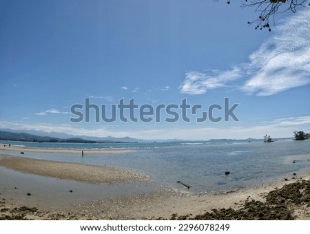 beautifull sea in west sumatera