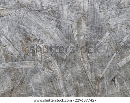 Old Worn Gray Waferboard Surface for Background - Excellent for Black and White