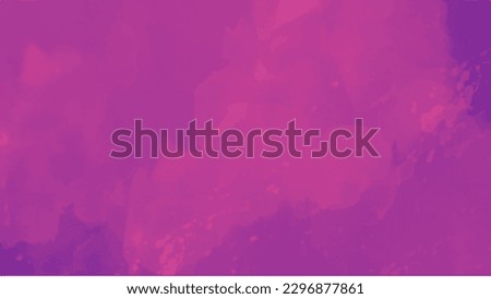 Abstract purple watercolor background.Hand painted watercolor. vector