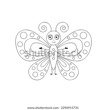 Butterfly Coloring Pages line art