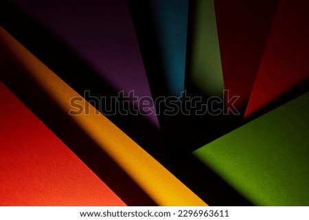 Vivid colors paper abstract texture background