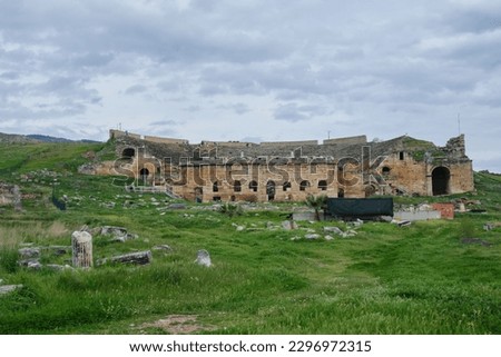 amphitheater in the ancient Greek city of Hierapolis