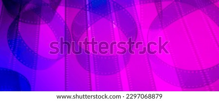 abstract background with film strip.multicolored film strip for background