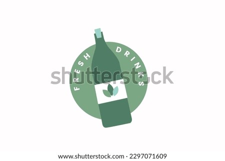 Vector of nature, ecology, organic, environment labels.Environmental sustainability simple symbol. Editable stroke