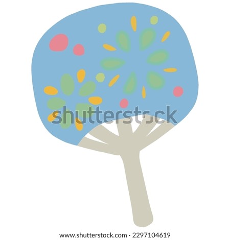 Clip art of blue inner ring with fireworks pattern