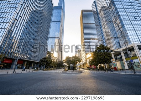 urban traffic at shenzhen city Royalty-Free Stock Photo #2297198693