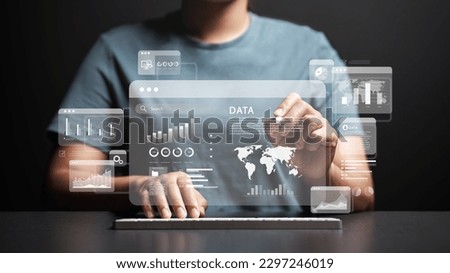 Key Performance Indicators (KPIs) using efficiency and intelligence to measure and assess progress Specific, measurable, evaluating Key, Performance, Indicator data Royalty-Free Stock Photo #2297246019