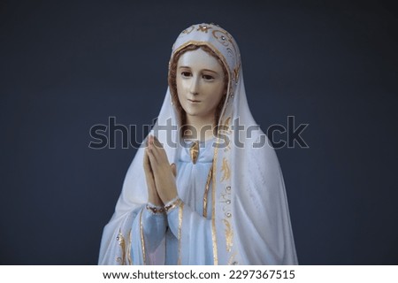 Our Lady of Fatima catholic Virgin Mary religious statue