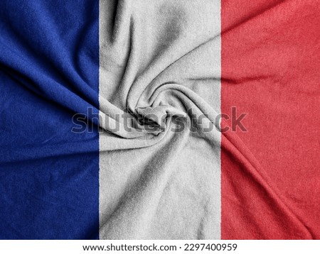 Fabric Flag of the France, National Flag of the France
