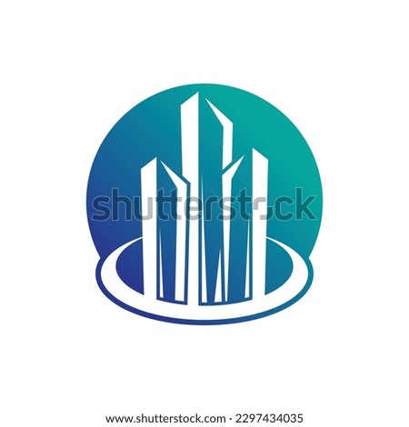 Modern City skyline, city silhouette. vector illustration in flat design