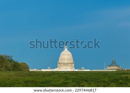 Washington DC Capitol and its surroundings