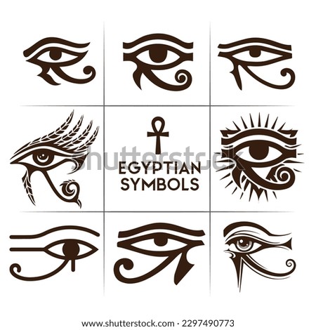 Egyptian symbols and pharaonic symbols
