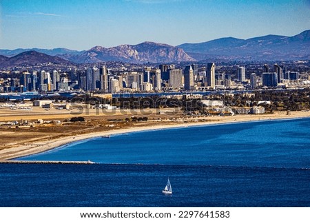 Coronado, CA, USA - November 16, 2021:  Naval Air Staion on North Island near San Diego