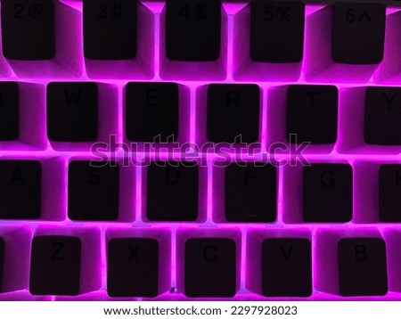 beautiful and dazzling purple lights