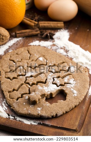 Christmas baking - gingerbreads