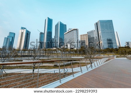 the urban park of shenzhen,china