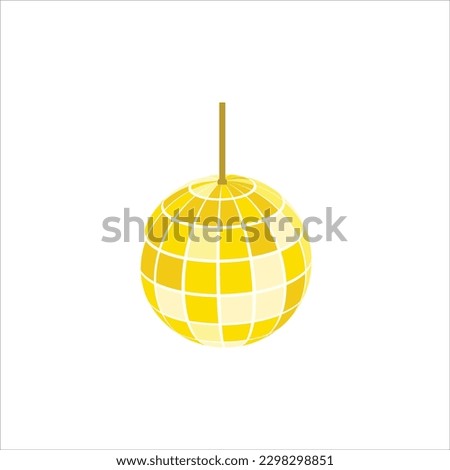 Party Disco Ball Vector Design