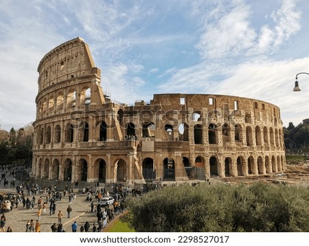 The most famous sightseeing in Rome - Colosseum Royalty-Free Stock Photo #2298527017