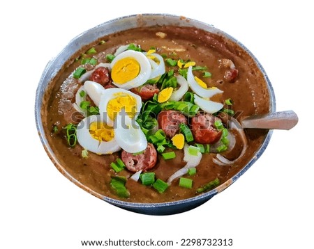 Bean tutu, traditional cuisine from the state of Minas Gerais, Brazilian cuisine Royalty-Free Stock Photo #2298732313
