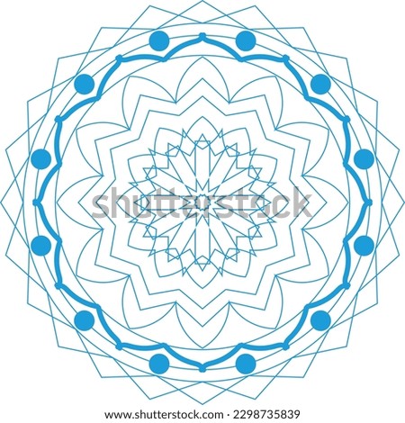 modern creative mandala design background 