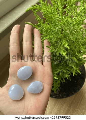 chalcedony stone from the heart of nature Royalty-Free Stock Photo #2298799523