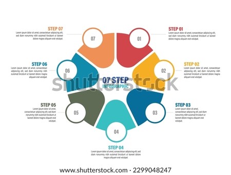Pie chart with 2 to 10 steps. Colorful diagram collection with 2,3,4,5,6,7,8,9,10 sections or steps. Circle icons for infographic, UI, web design, business presentation. Vector illustration. Royalty-Free Stock Photo #2299048247