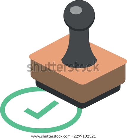 stamp Vector illustration on a transparent background. Premium quality symbols. Flat icons for concept and graphic design.