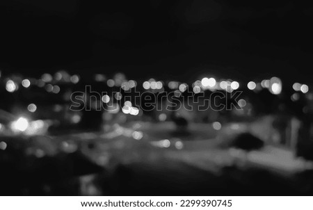 Bokeh glitter black abstract background, Idea for Christmas theme,card,template etc.