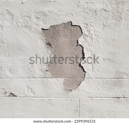 Broken wall texture in details
