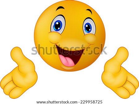 Emoticon pointing at himself with both… Stock Photo 291595280 - Avopix.com