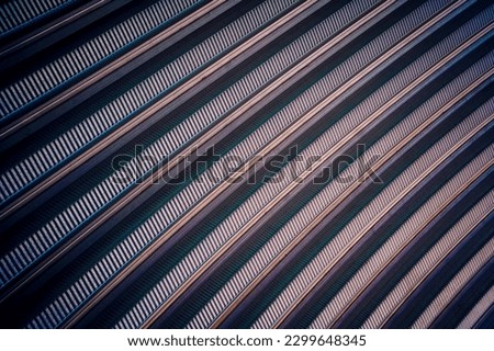 Abstract colored background of spiral metal arch