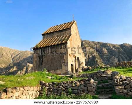 Zorats church is located on Yeghegis Village in Vayots Dzor Province