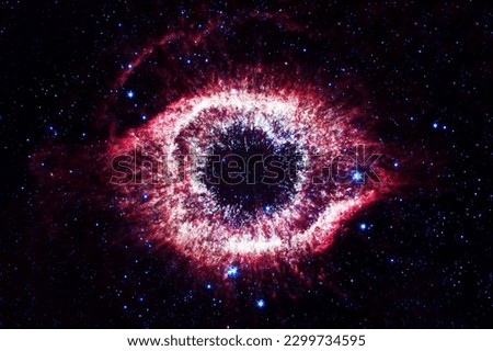 A beautiful galaxy of unusual shape. Elements of this image furnished NASA. High quality photo