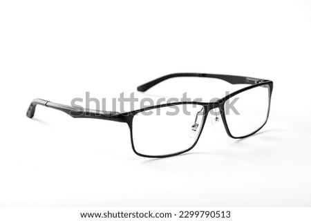 Eyeglasses isolated on white background. Royalty-Free Stock Photo #2299790513