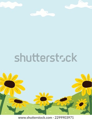 summer background and banner. Abstract illustration with leaves. Summer. Vector illustration.

