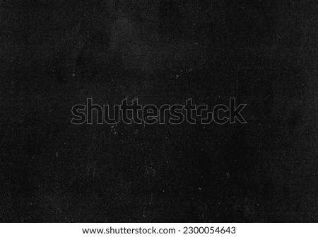 Old Rough Dirty Black Scratch Dust Grunge Black Distressed Noise Grain Overlay Texture Background. Royalty-Free Stock Photo #2300054643