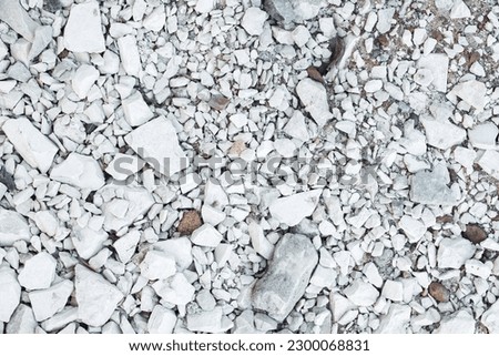 background of white stones, pebbles