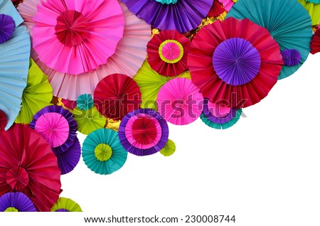 circle decorate colorful background