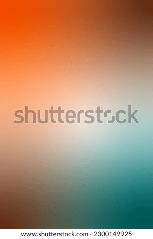 vertical orange - brown - teal gradient background 