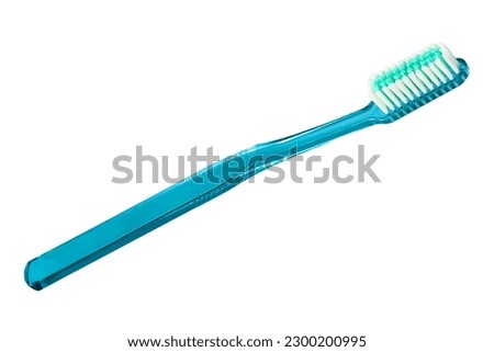 tooth brush isolated on a white background Royalty-Free Stock Photo #2300200995