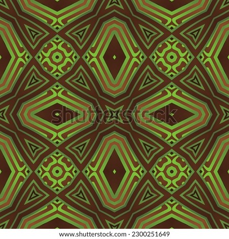 Abstract background with seamless textured green color combined with dark yellow