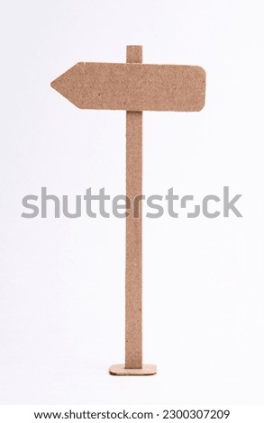 Empty Road Sign Board with textured Background