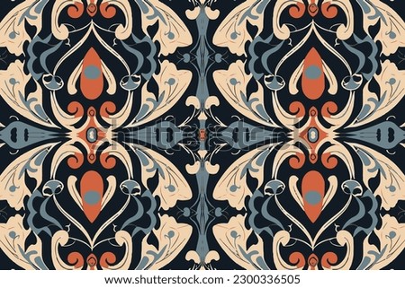 Italian ornament tribal pattern. Abstract traditional folk ancient antique tribal ethnic graphic line. Ornate elegant luxury vintage retro style. Texture textile fabric ethnic Italian patterns.