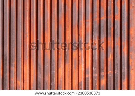 Corrugated metal sheet texture. Abstract grunge background.